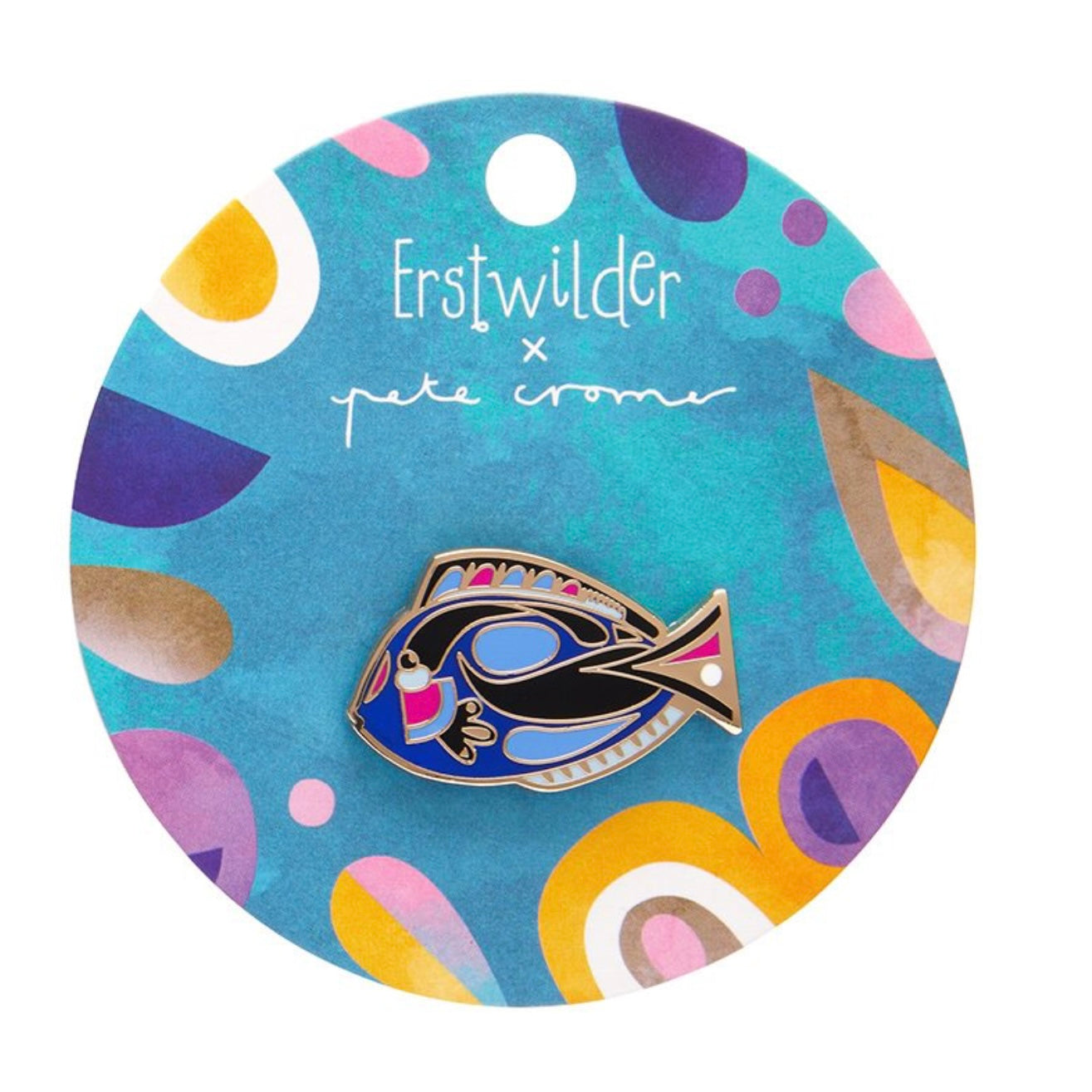 Erstwilder The Sartorial Surgeon Fish Enamel Pin