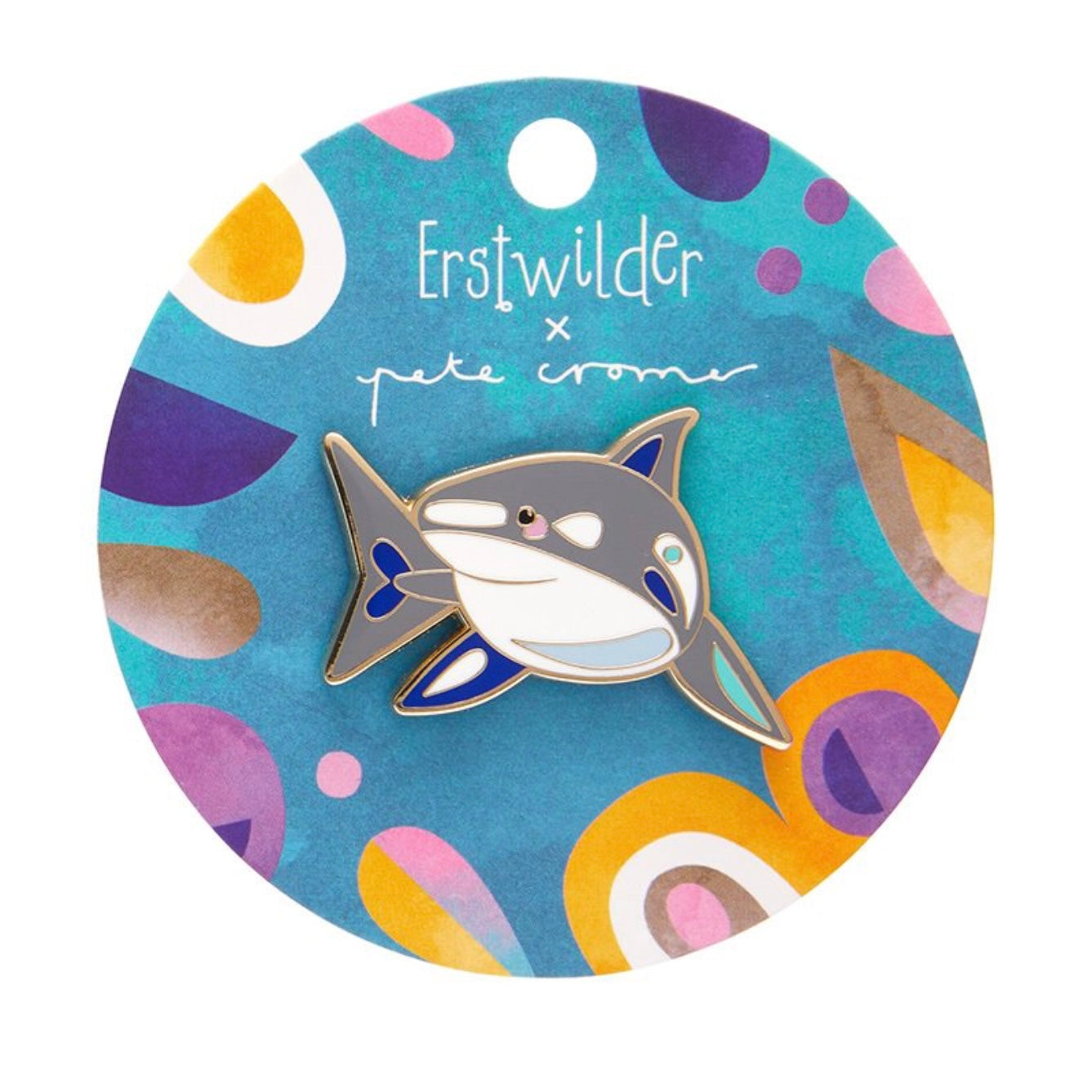 Erstwilder The Guileless Great White Shark Enamel Pin