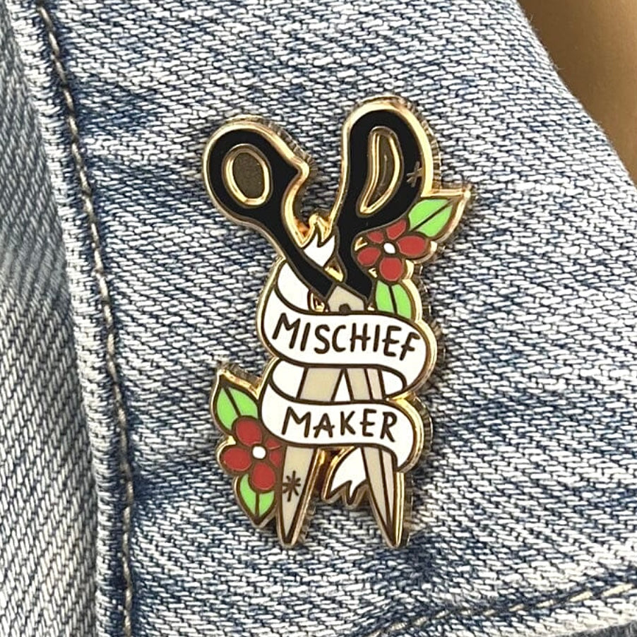 Jubly-Umph Lapel Pin Mischief Maker