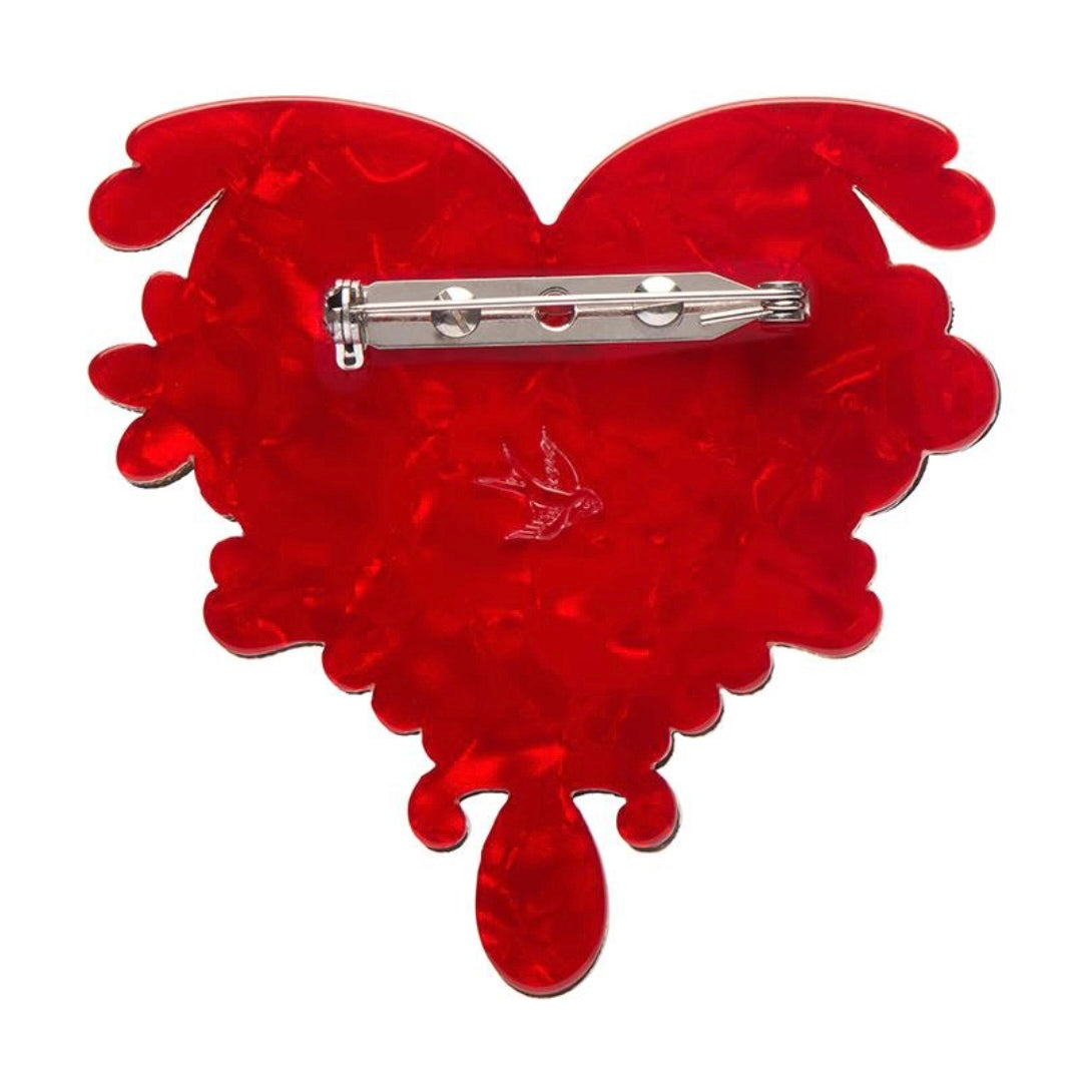 Erstwilder Love or Narcissism Brooch