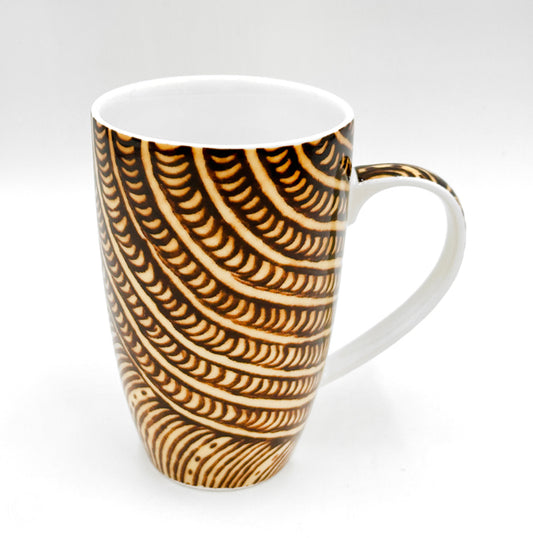 Better World Arts - Bone China Mugs, Cynthia Burke