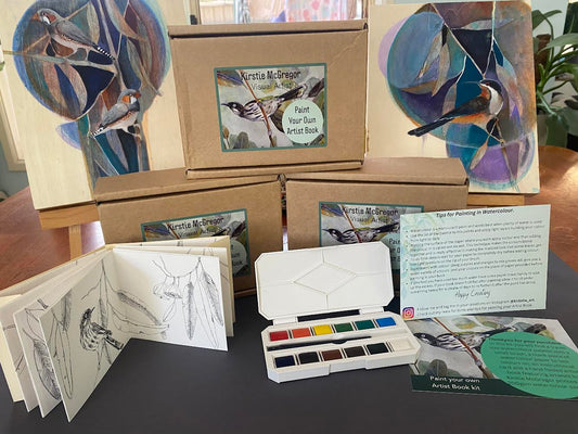Kirstie McGregor “Paint Your Own Artist Book” Kit