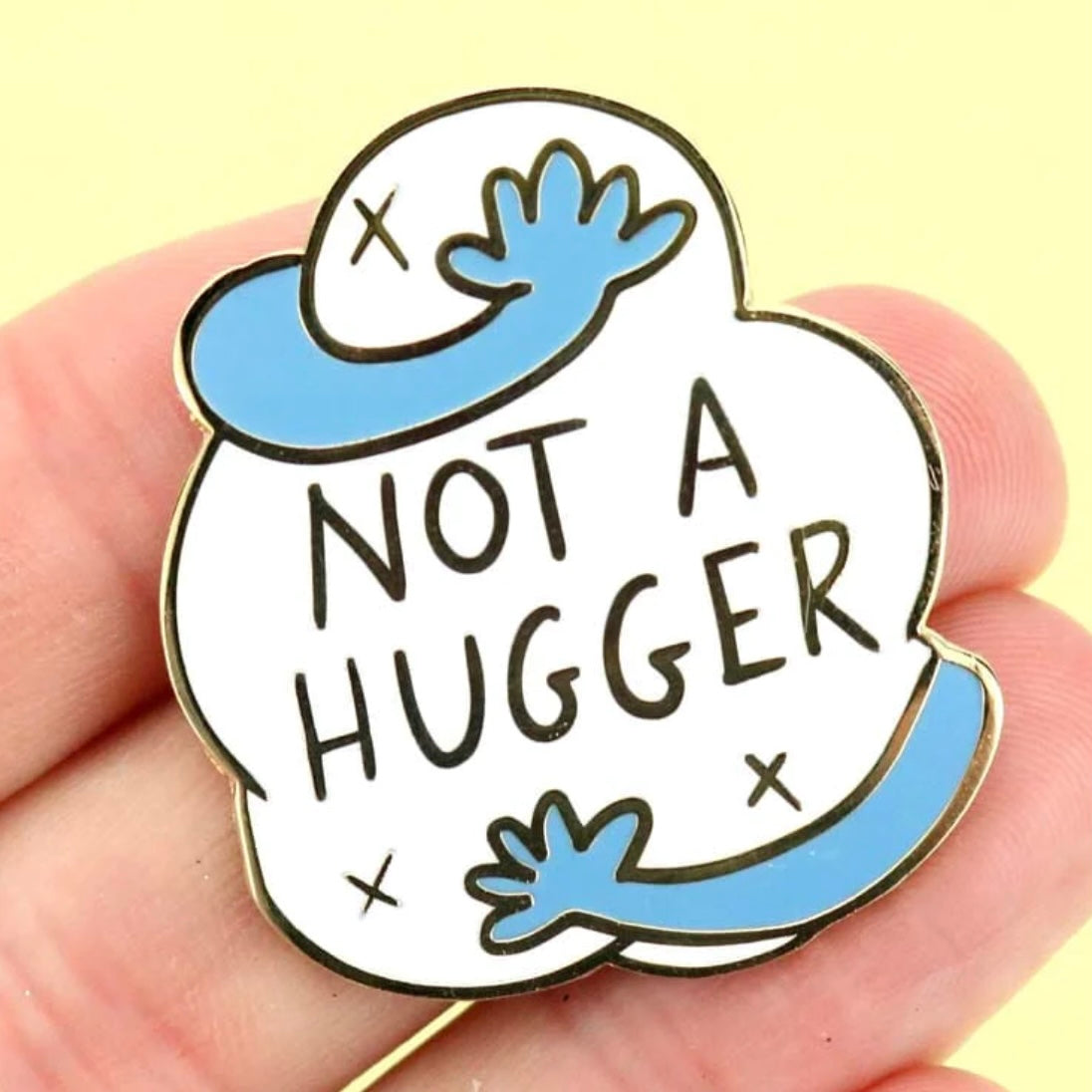 Jubly-Umph Lapel Pin - Not A Hugger
