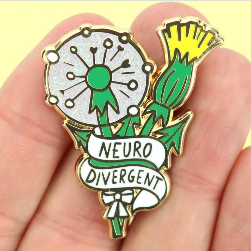 Jubly-Umph Lapel Pin - Neurodivergent