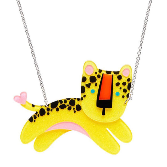 Erstwilder Leo the Leopard Necklace