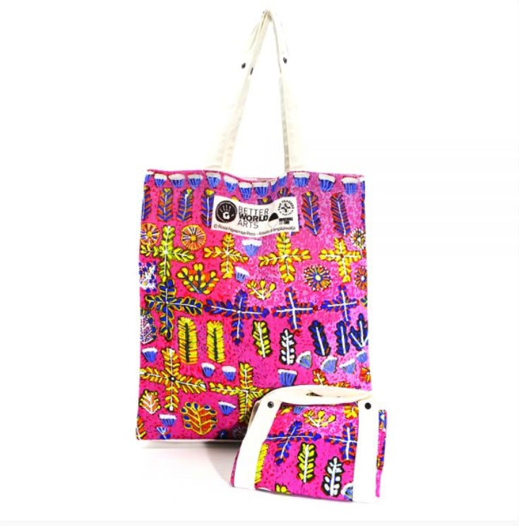 Better World Arts - Foldable Cotton Bag, Rosie Ross