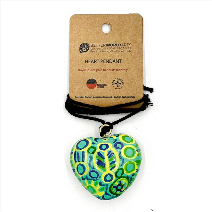 Better World Arts - Heart Pendant, Cedric Varcoe