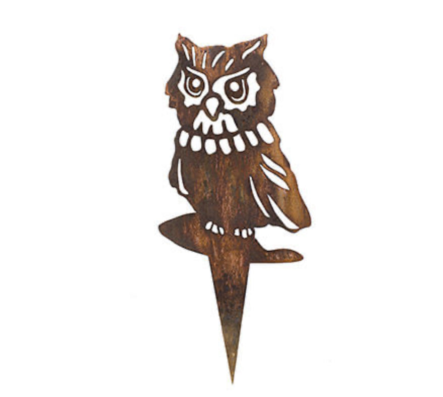 Overwrought Owl Stake