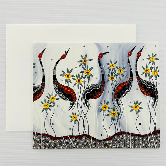 Melanie Hava Card, Wattle Wanderings