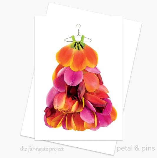 Petal & Pins Card - Tulip Muumuu Dress