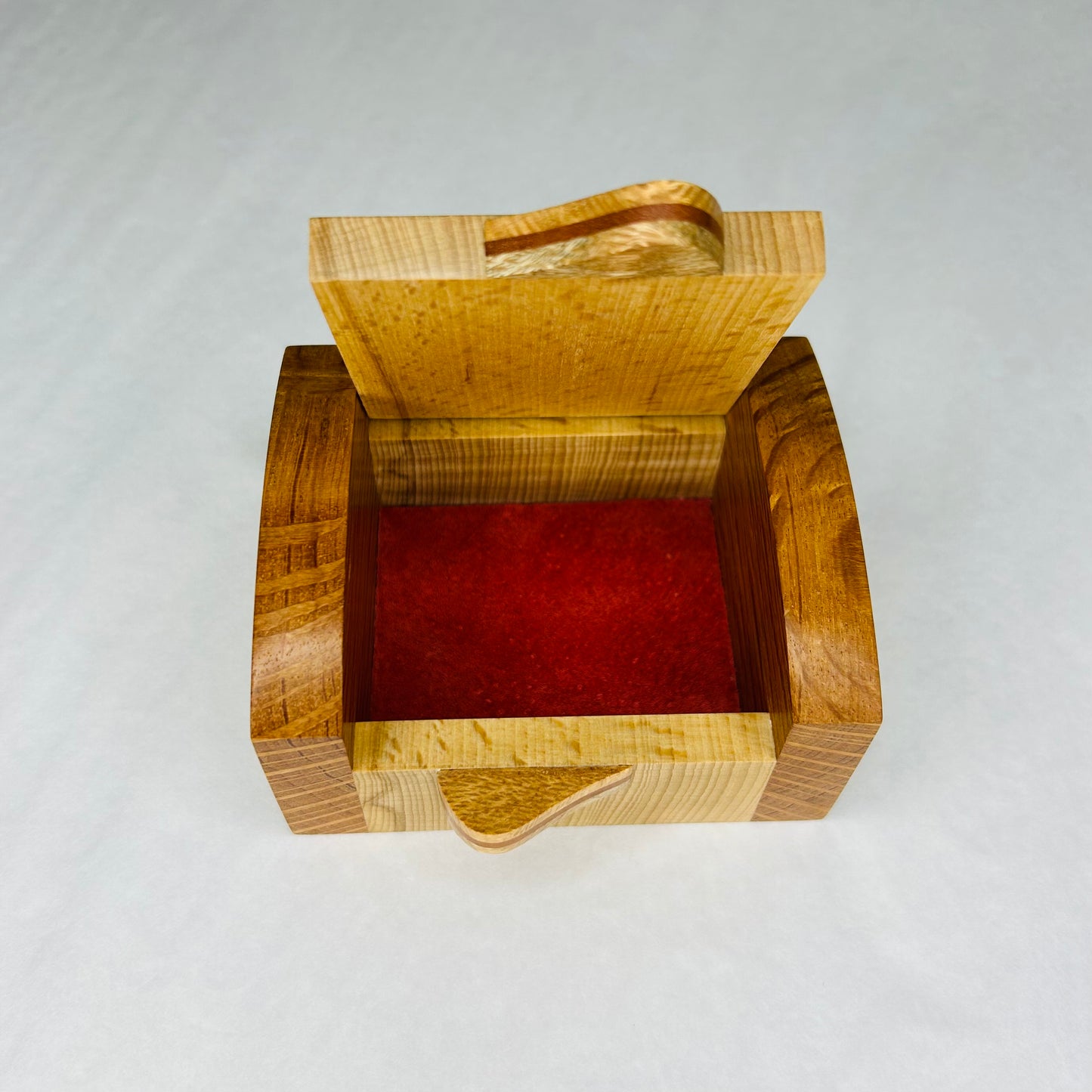 Rob Hutton - Trinket Box 037 Beech, Sheoak, Silky Oak and Redwood.