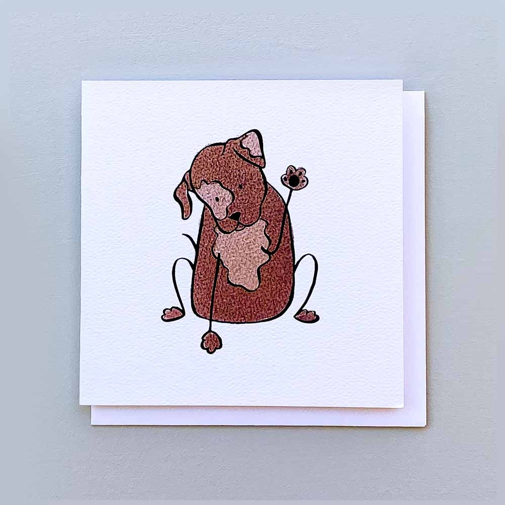 Periwinkle Illustrations Card - You’re Pawesome!
