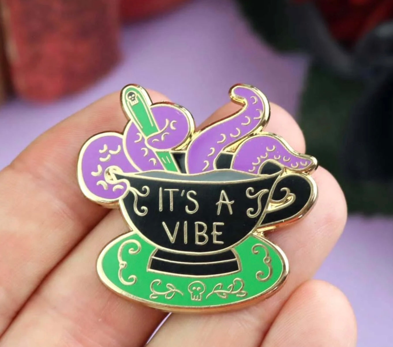 Jubly-Umph Originals Lapel Pin - It’s A Vibe