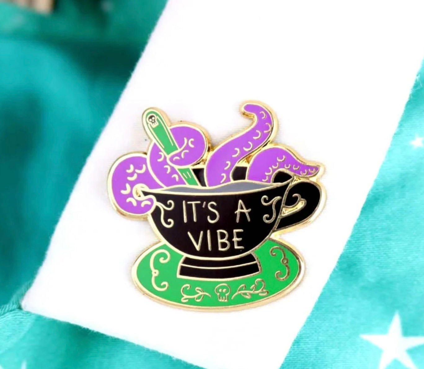 Jubly-Umph Originals Lapel Pin - It’s A Vibe