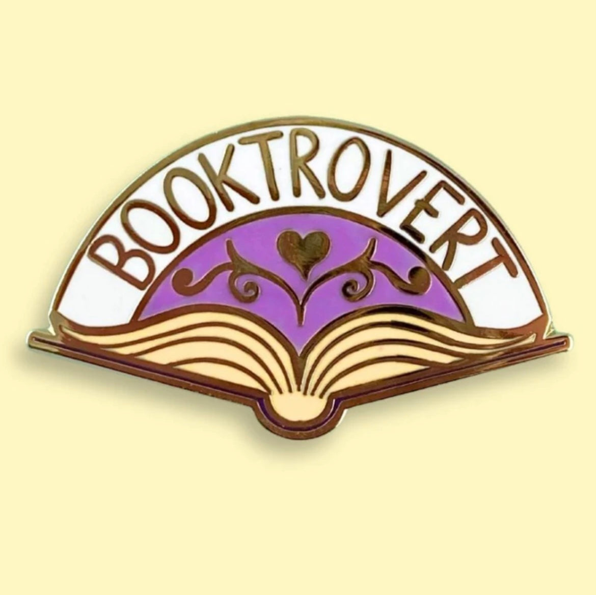 Jubly-Umph Originals Lapel Pin - Booktrovert