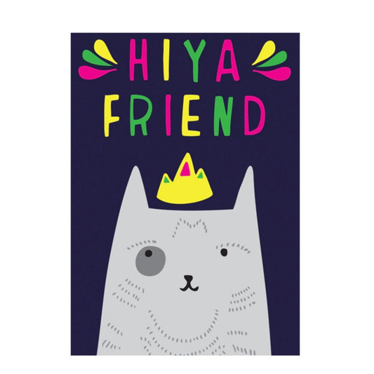 Able and Game Card - Hiya Friend