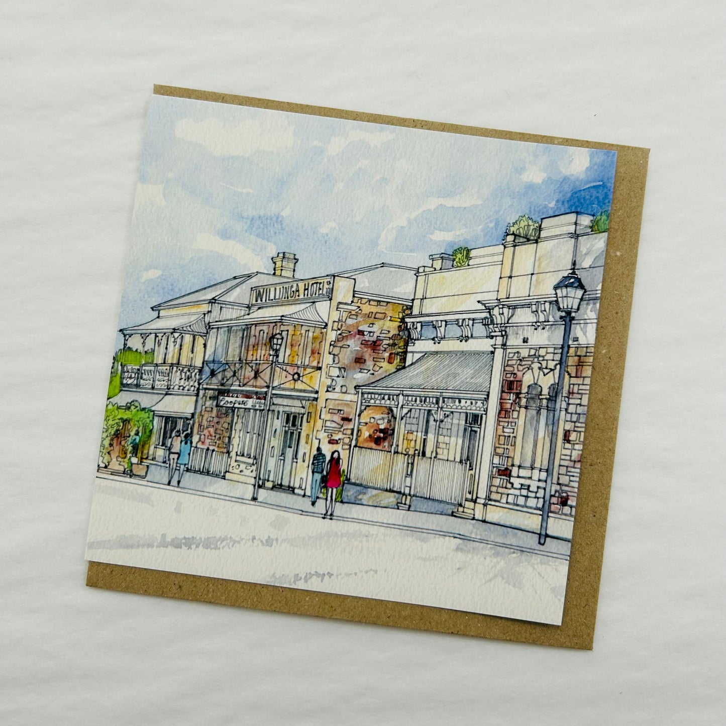 Leanne Heading Card - High Street (Square)