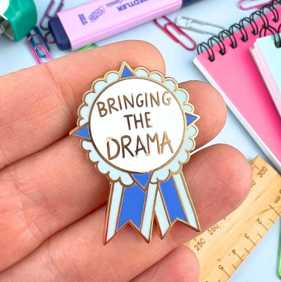 Jubly-Umph Originals Lapel Pins, Bringing The Drama