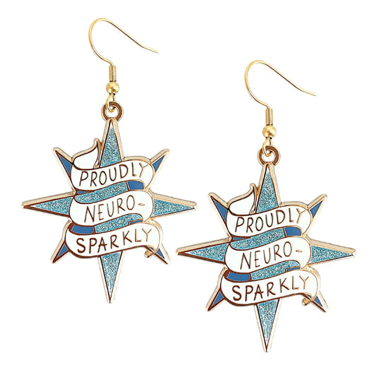 Jubly Umph Originals Earrings, Proudly Neuro-Sparkly