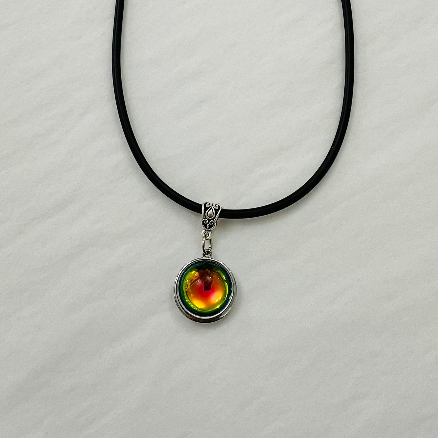 Calypso Flash Necklace - Rainbow Stone