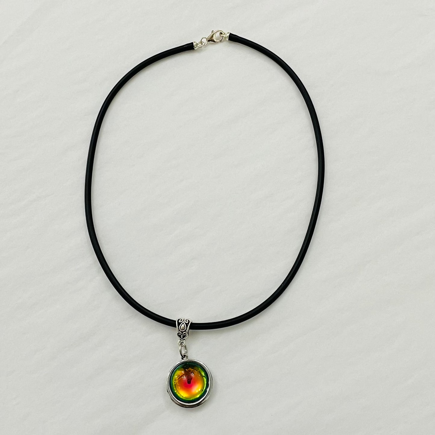 Calypso Flash Necklace - Rainbow Stone