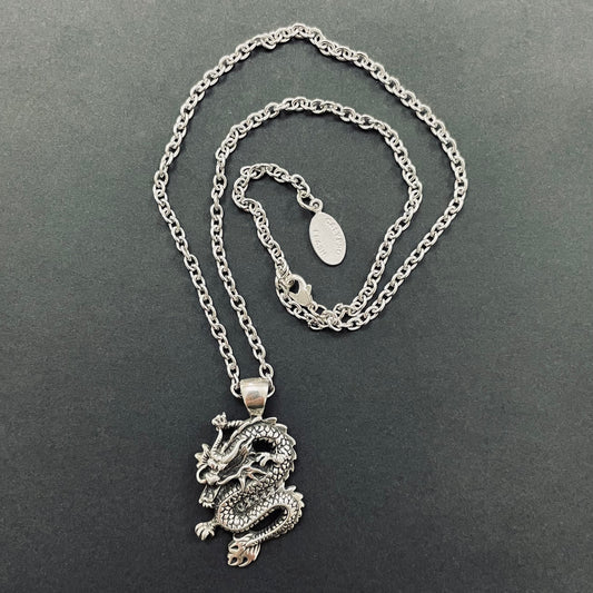 Calypso Flash Fine Chain Necklace - Dragon