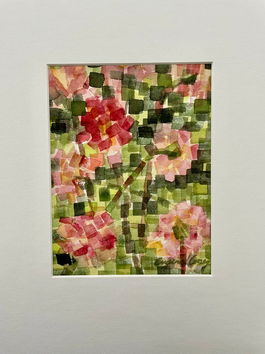 Eugene Casey Original Watercolour - Roses Two