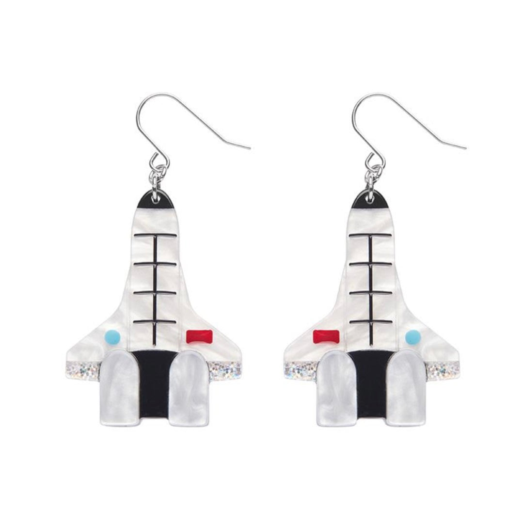 Erstwilder Mission To The Moon Drop Earrings