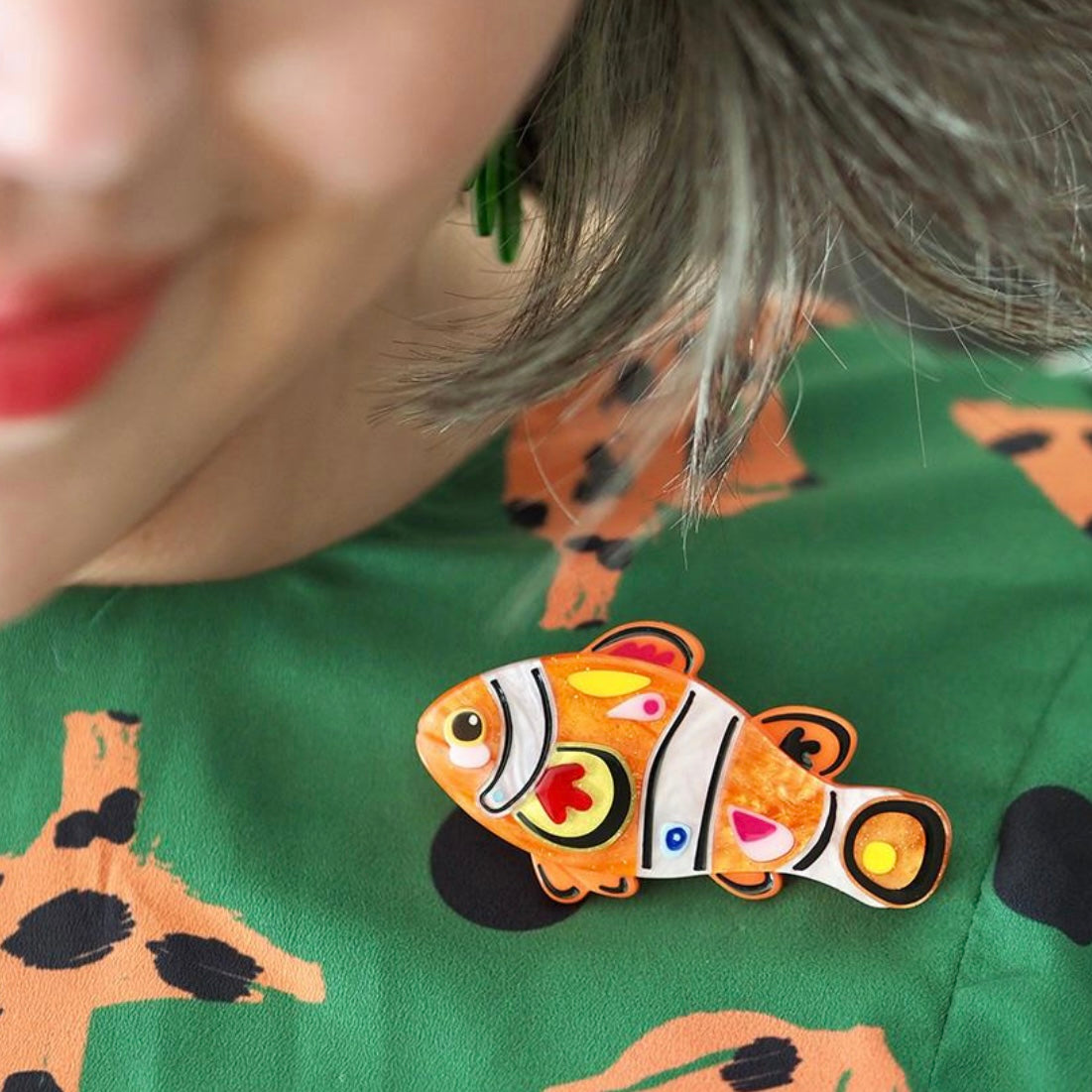 Erstwilder The Charismatic Clownfish Brooch