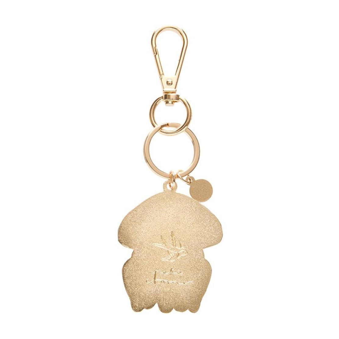 Erstwilder The Whimsical White Spotted Jellyfish Enamel Key Ring