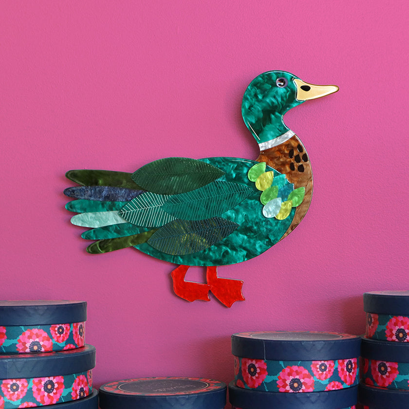 Erstwilder x Jocelyn Proust Mighty Mallard Wall Art