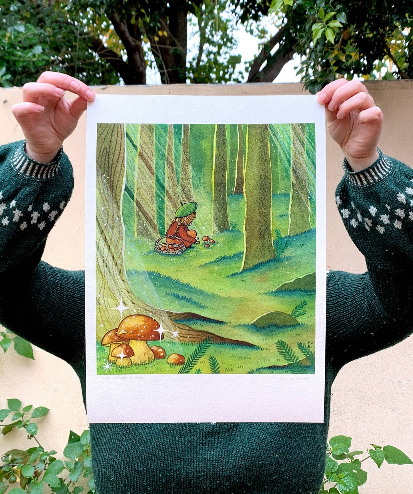 The Treasure Hunter - A3 Print