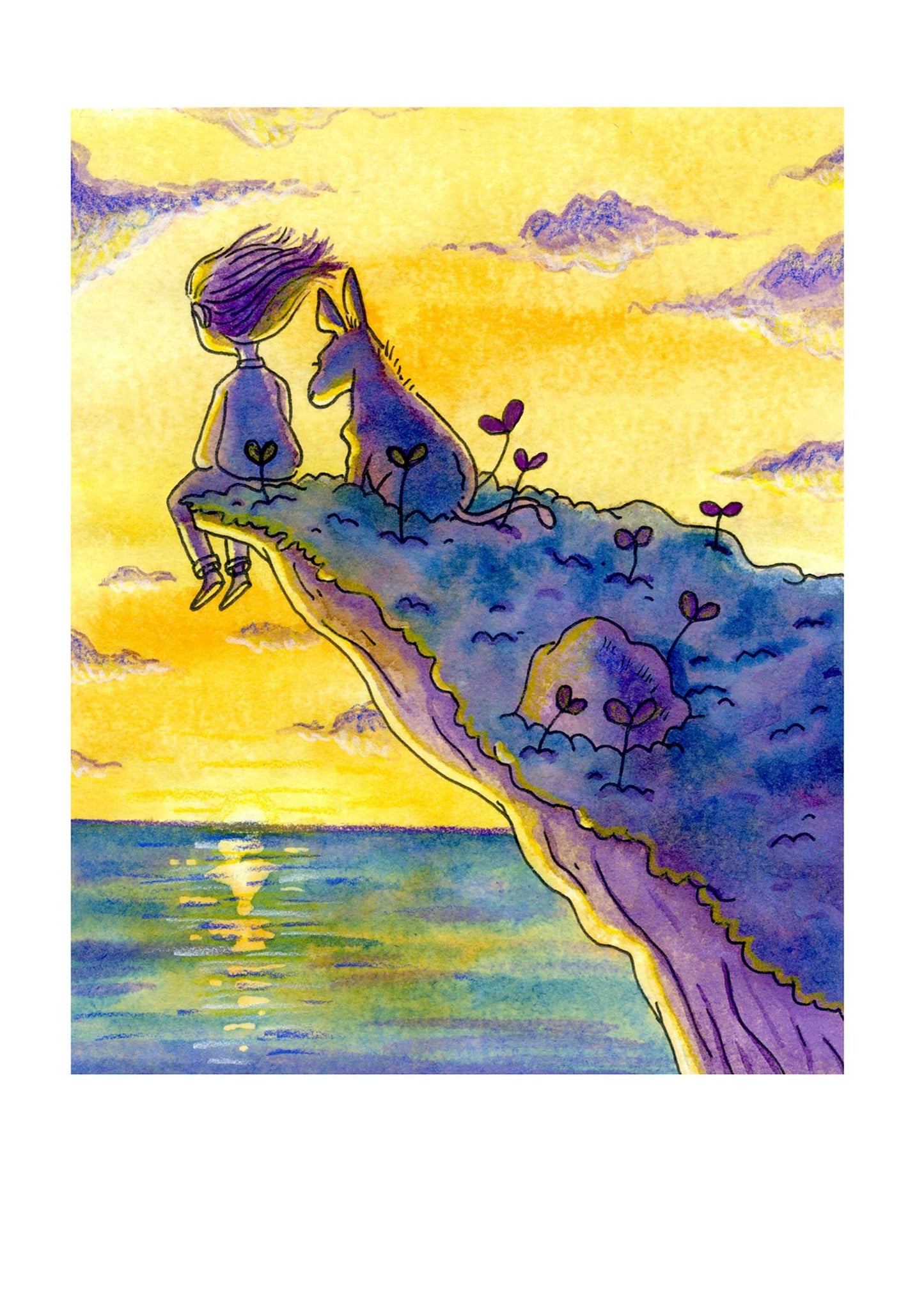 At Day's End - Mini Print