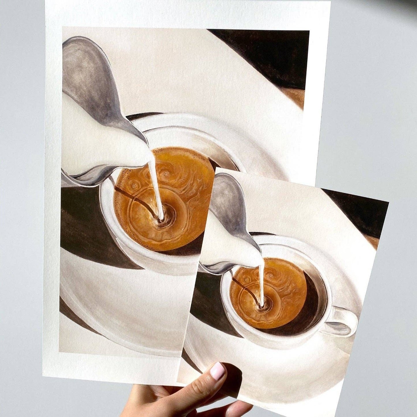 Morning Coffee Art Print : A5
