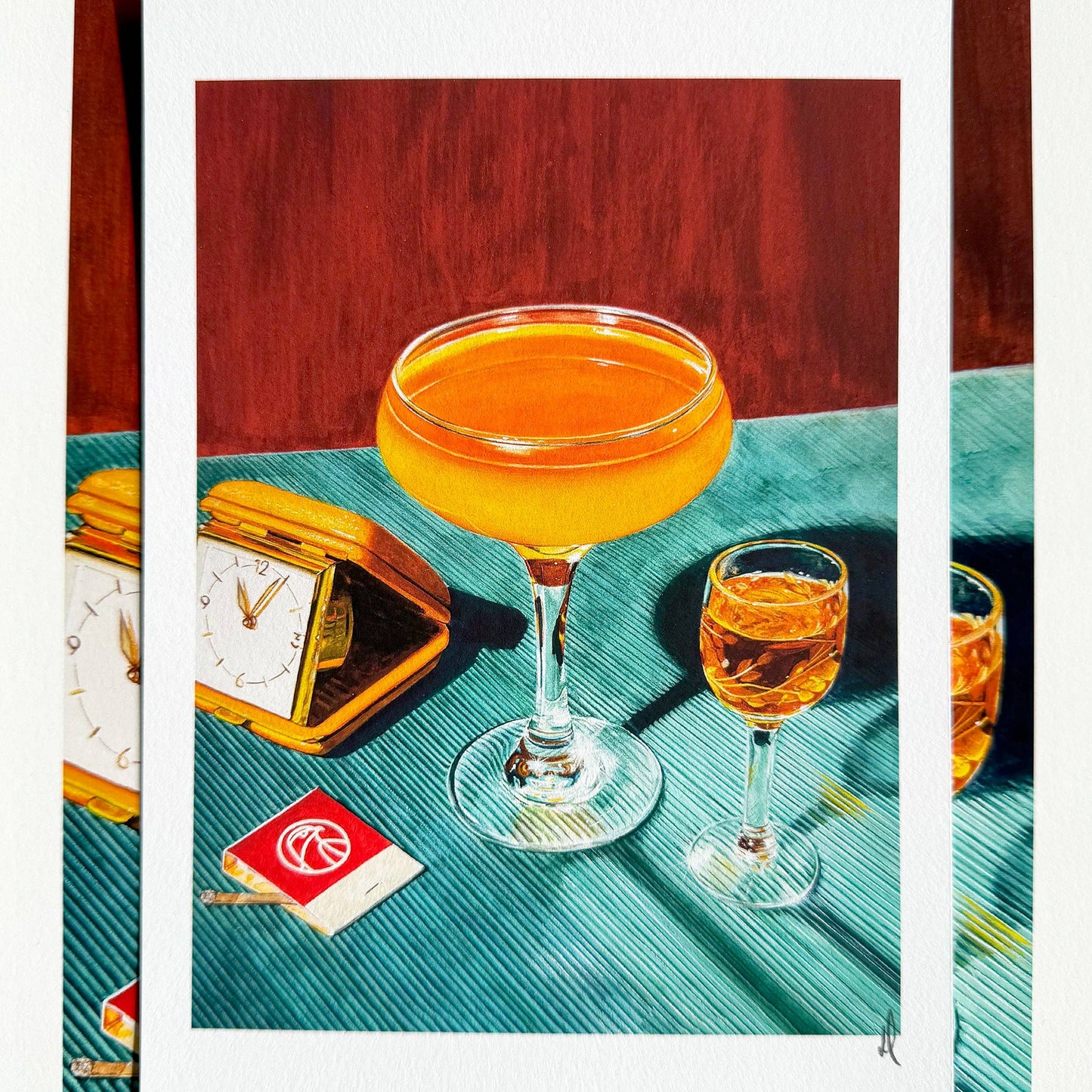 The Temptation Art Print: Print Only / A4