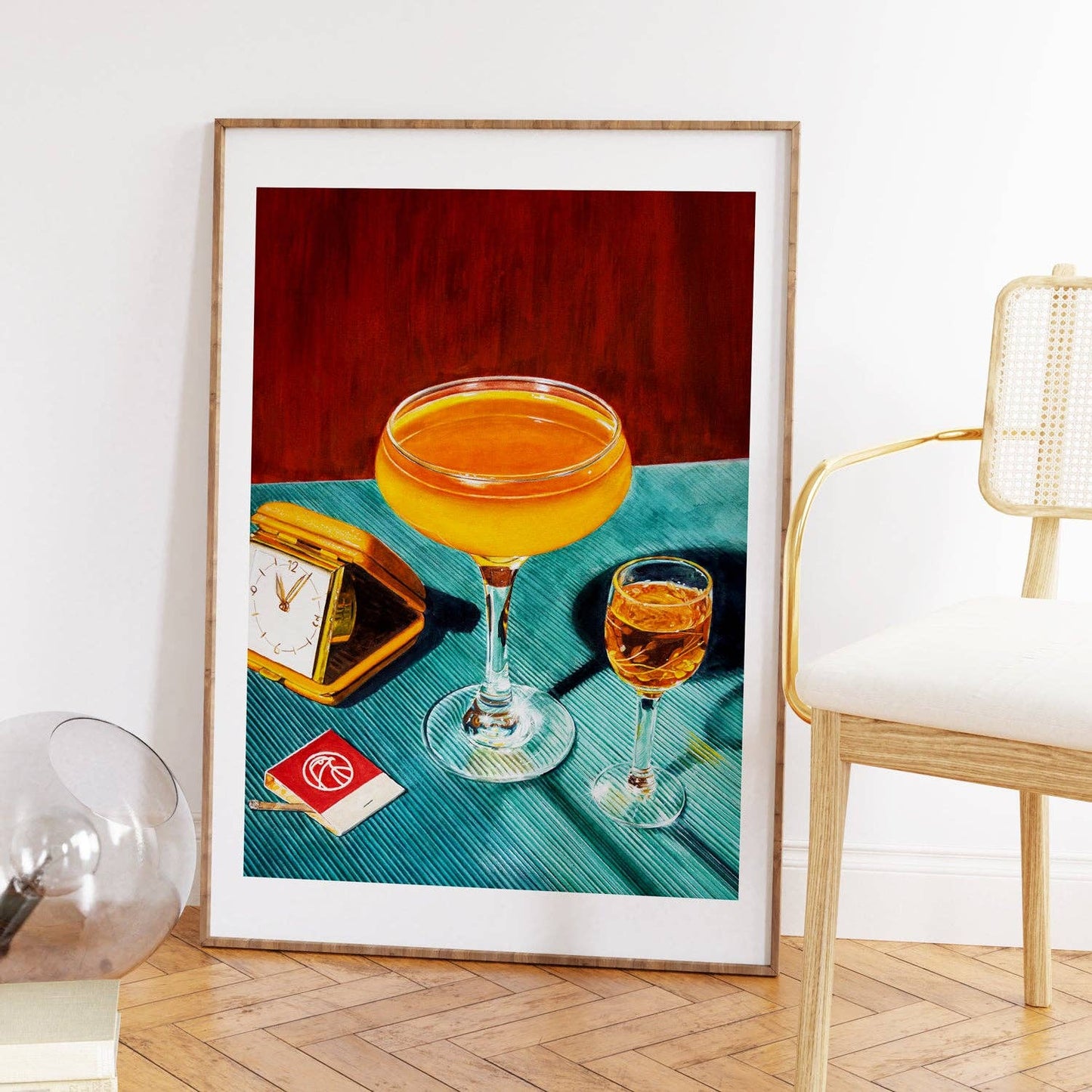 The Temptation Art Print: Print Only / A4