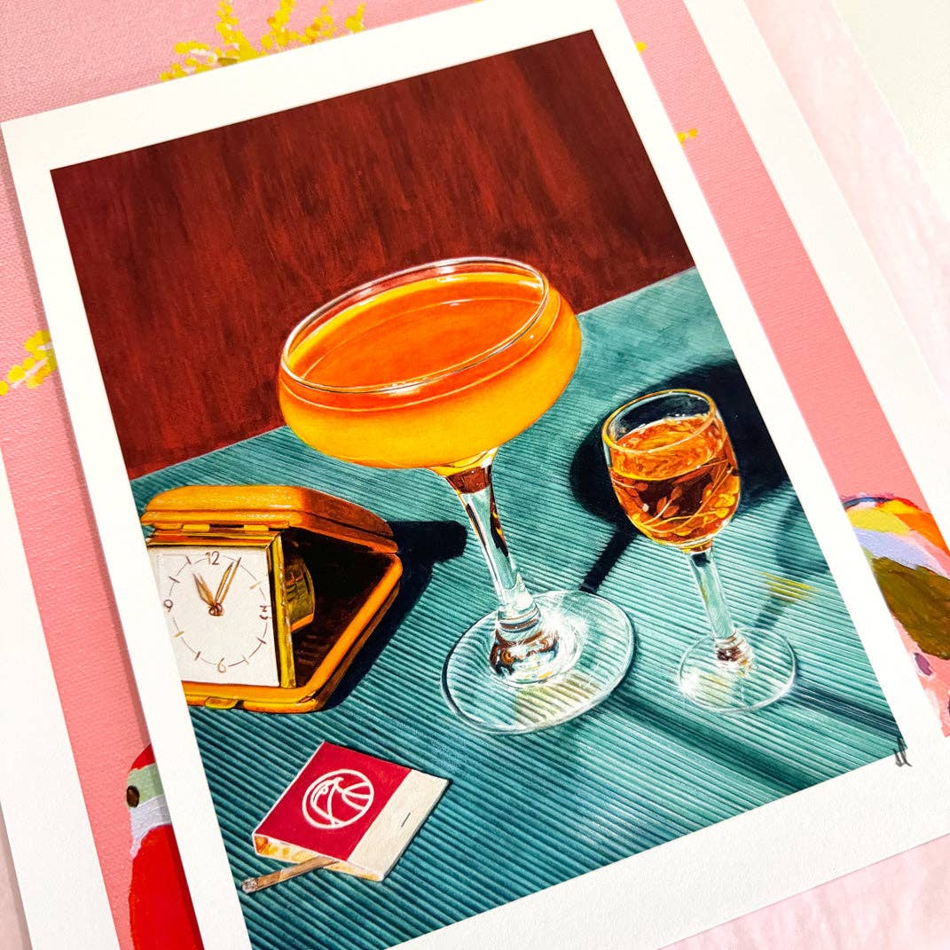 The Temptation Art Print: Print Only / A4