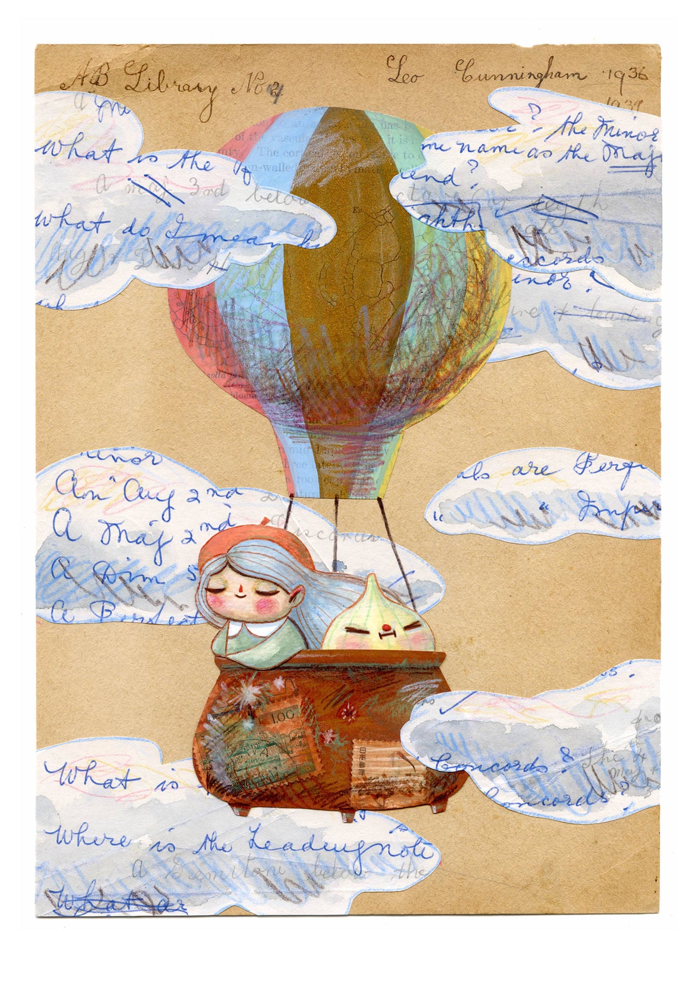 The Cloud Nine Copper Pot - A4 Print