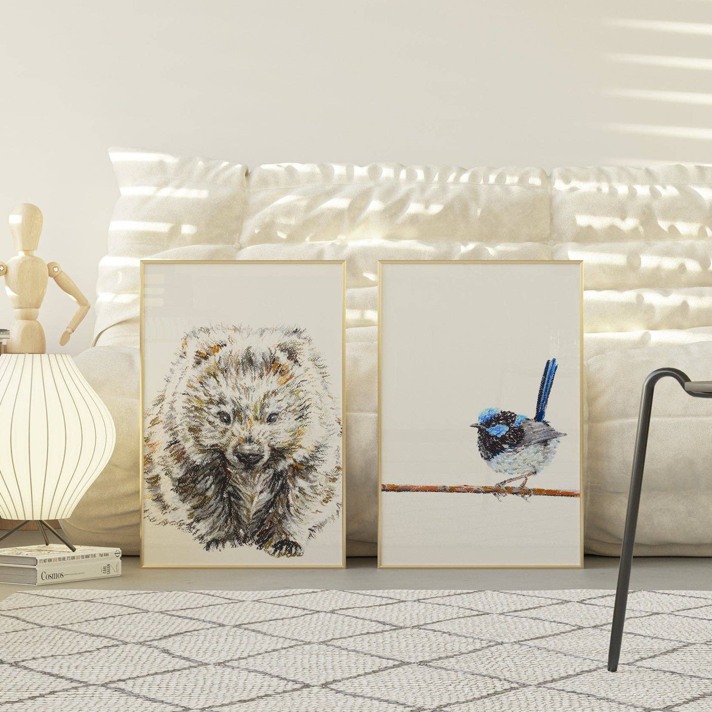 Aussie Animals: Wombat Art Print: Print Only / A4