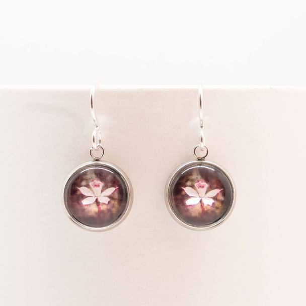 Myrtle & Me Drop Earrings Alpine Finger Orchid