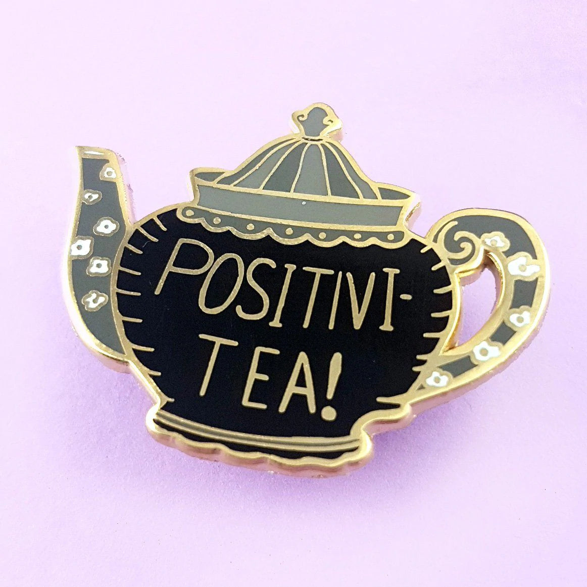Jubly-Umph Lapel Pin Positivi-Tea-Pot
