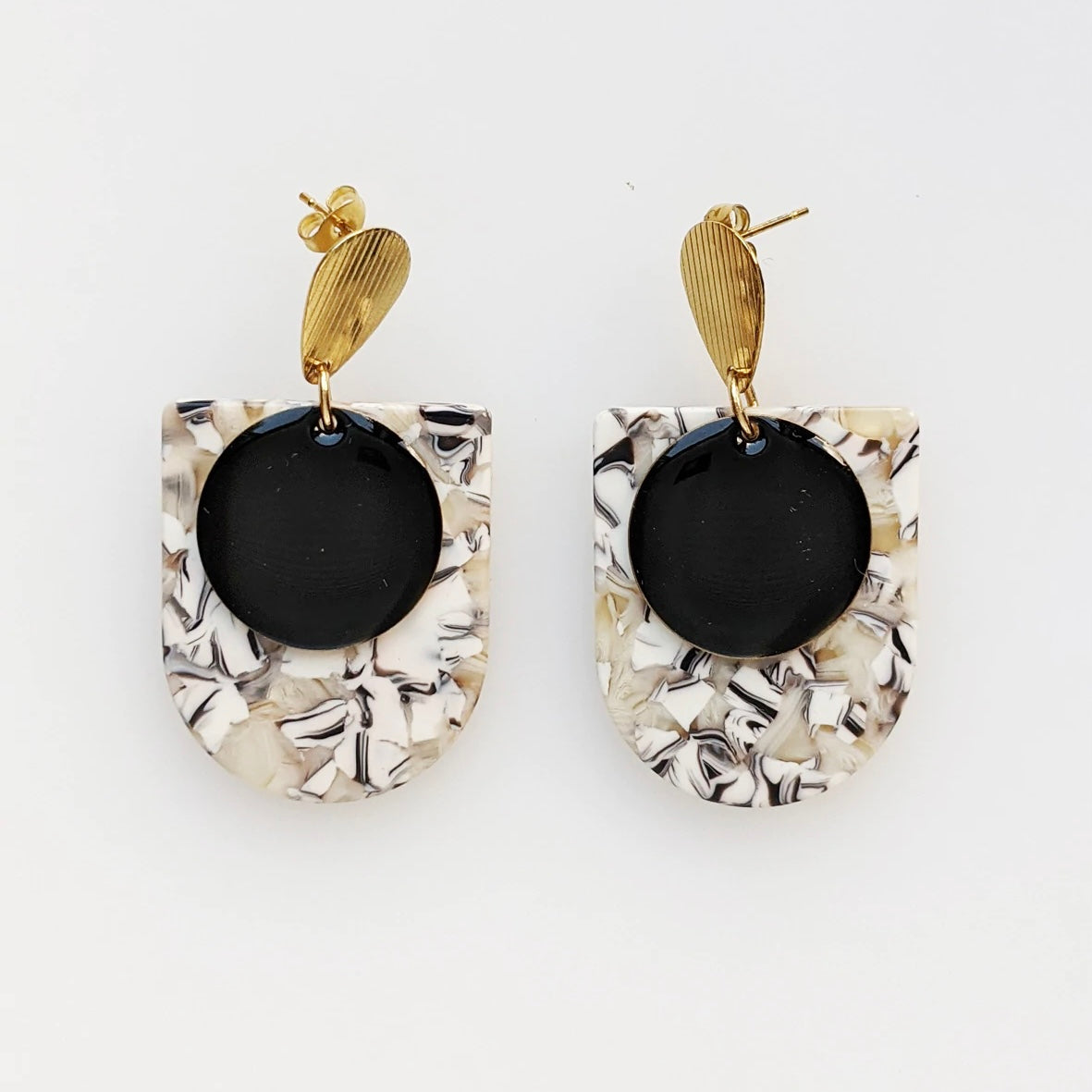 Middle Child Earrings Utility Black