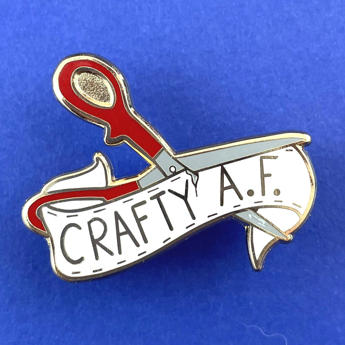 Jubly-Umph Lapel Pin Crafty A.F