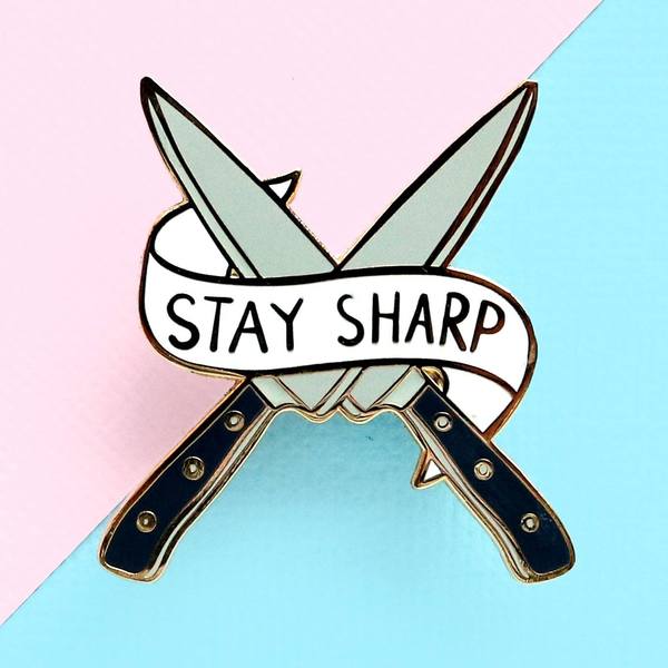 Jubly-Umph Lapel Pin Stay Sharp