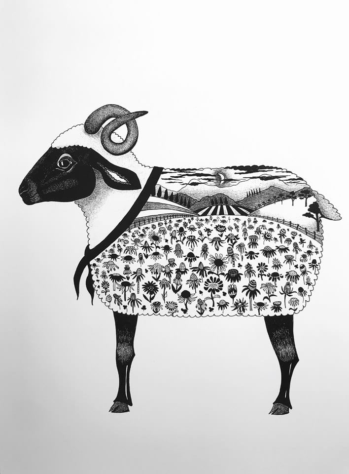 Suzanna's Art Sheep