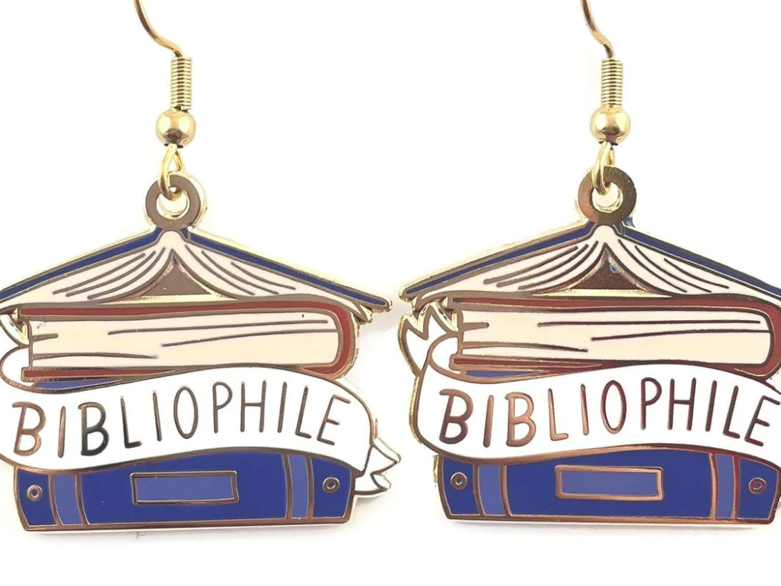 Jubly-Umph Earrings Bibliophile