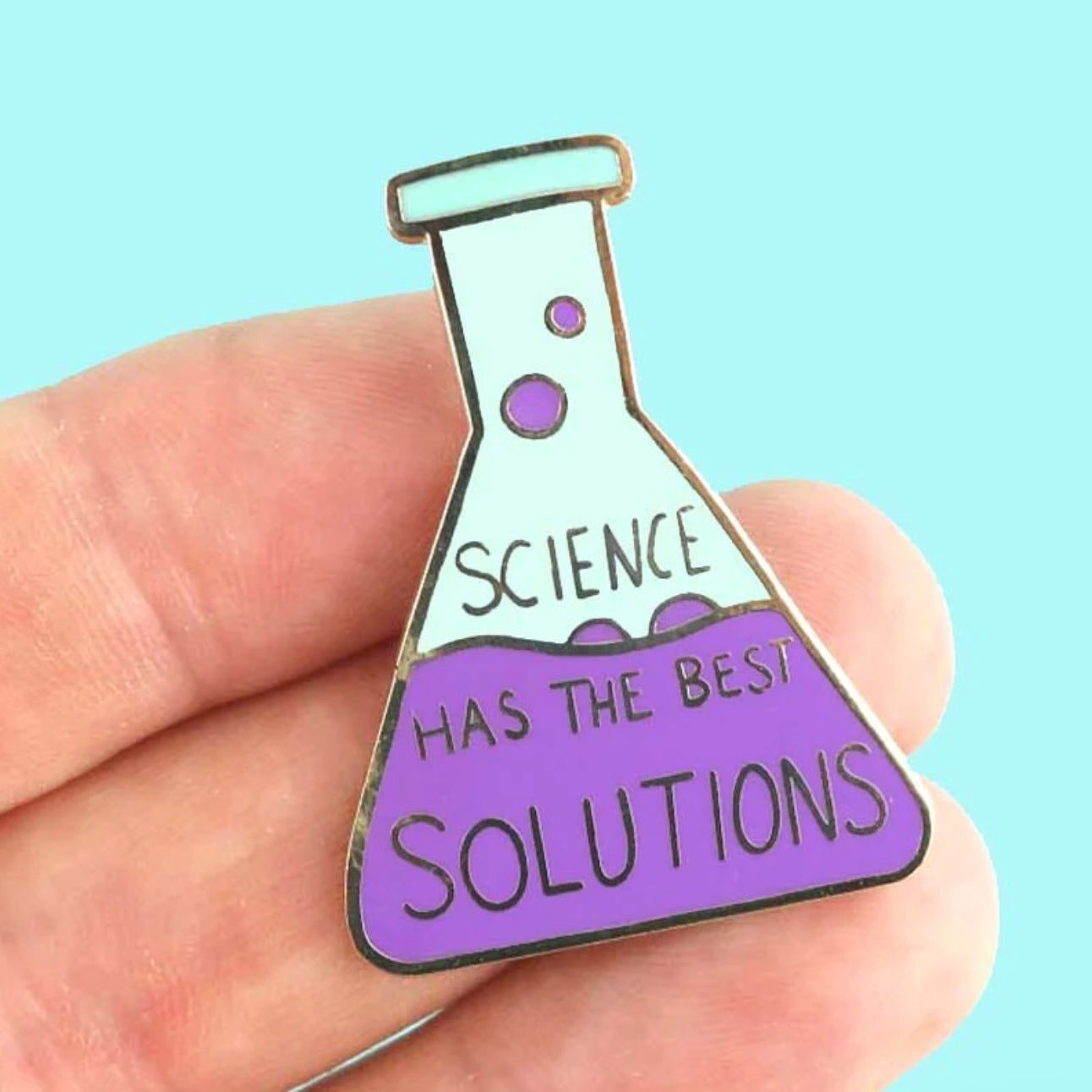 Jubly-Umph Lapel Pin Science Has The Best Solutions