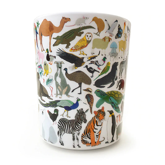 Red Parka 101 Collective Nouns Melamine Cup