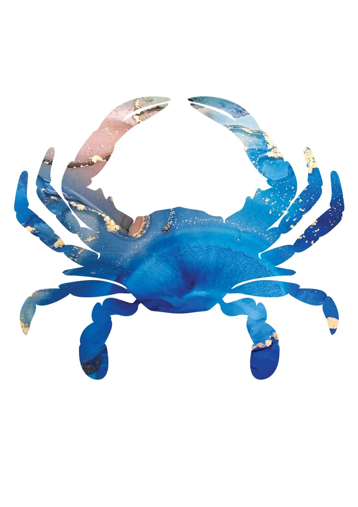 Katy J Designs Blue Swimmer Crab