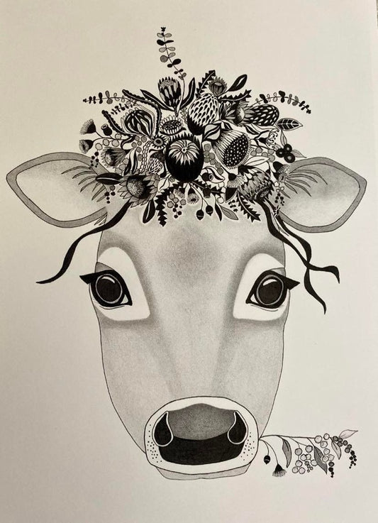 Suzanna’s Art Baby Cow Face